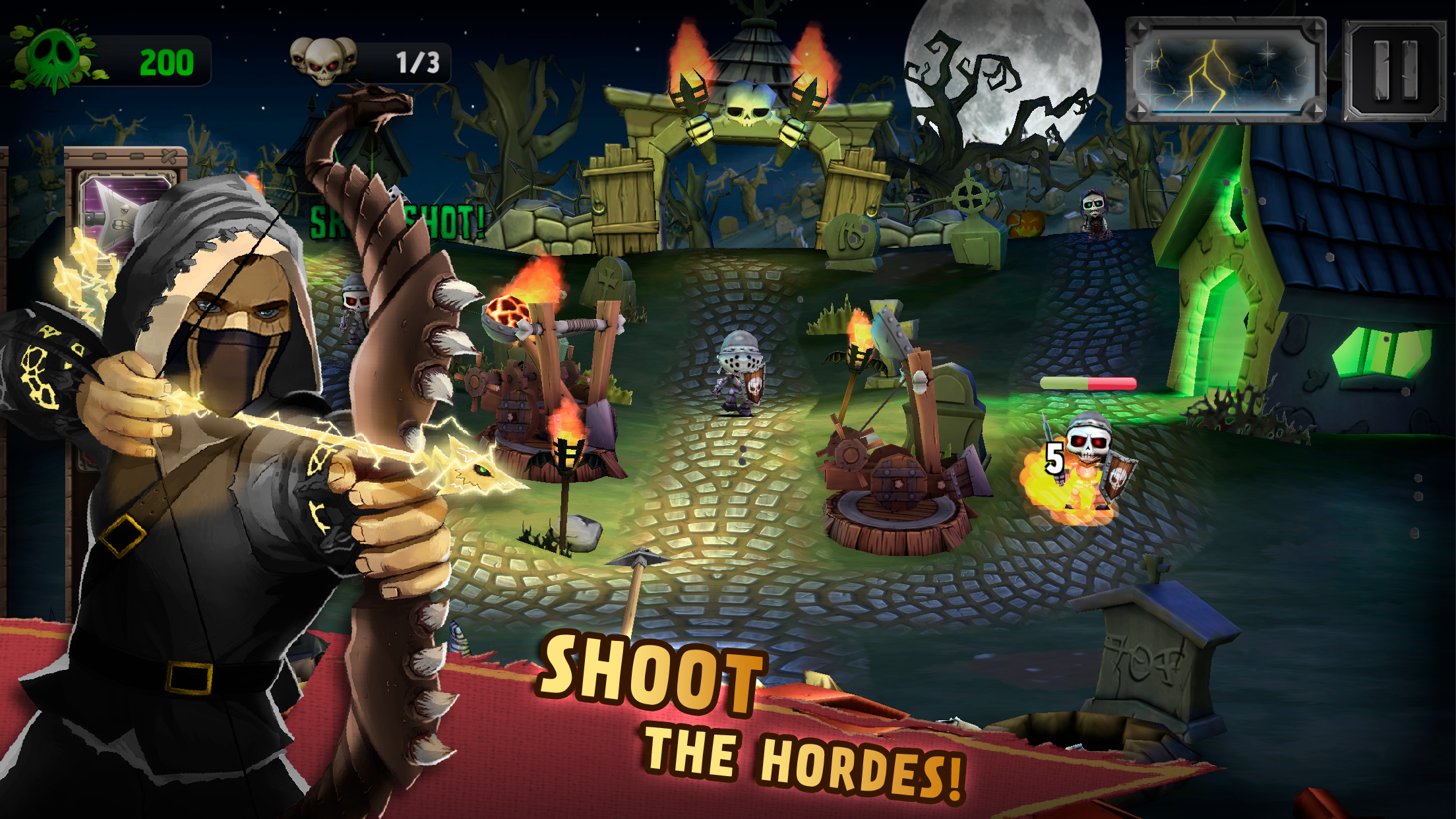 اسکرین شات 1 بازی Archers Kingdom TD - Offline