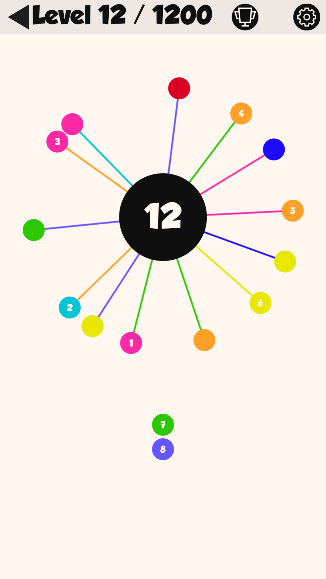 اسکرین شات 3 بازی Dots AAA