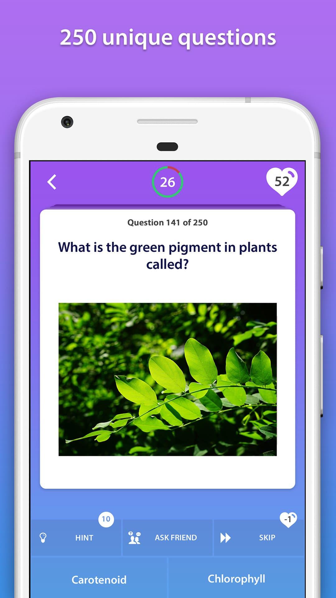 اسکرین شات 2 برنامه General Knowledge Quiz