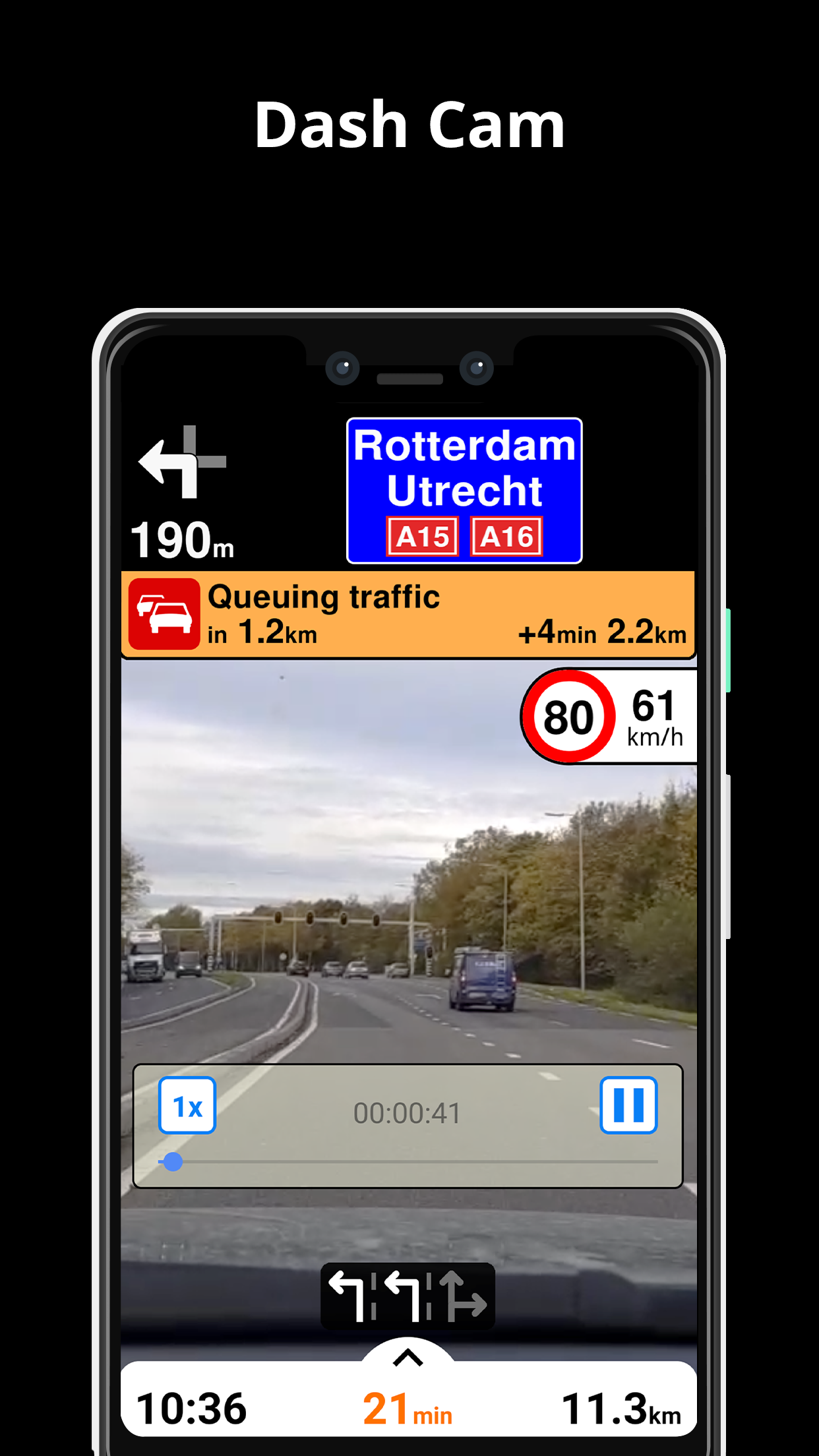 اسکرین شات 2 برنامه Magic Earth Navigation & Maps