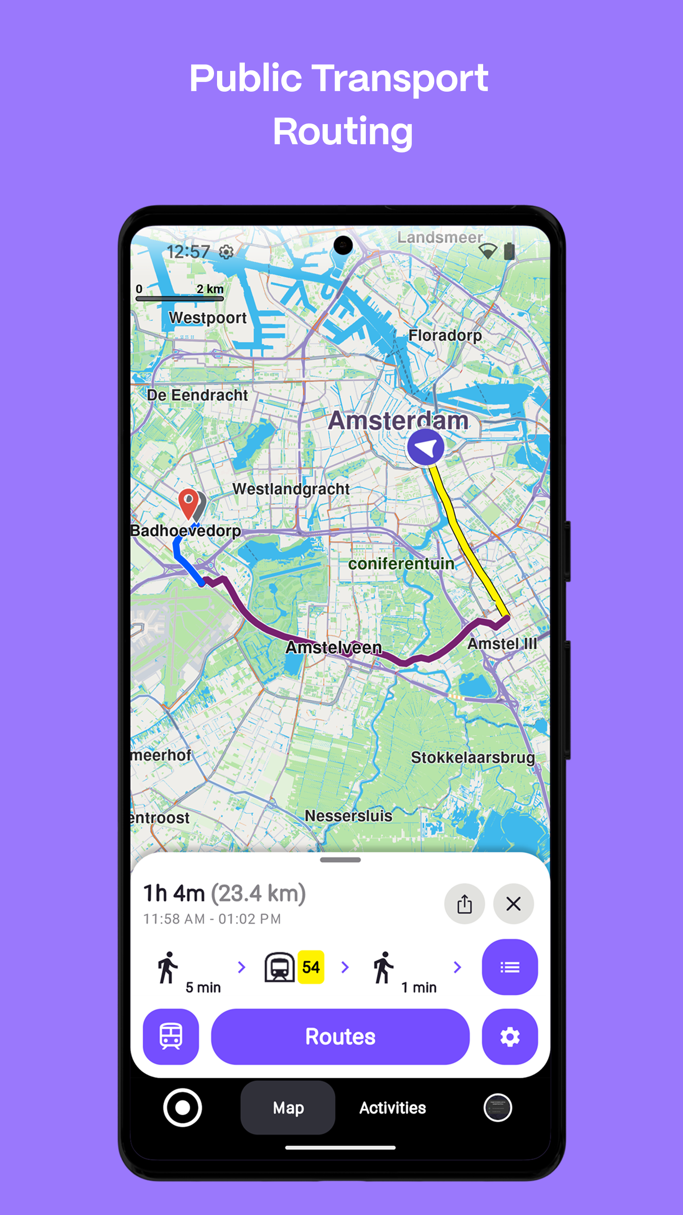 اسکرین شات 5 برنامه Magic Earth Navigation & Maps