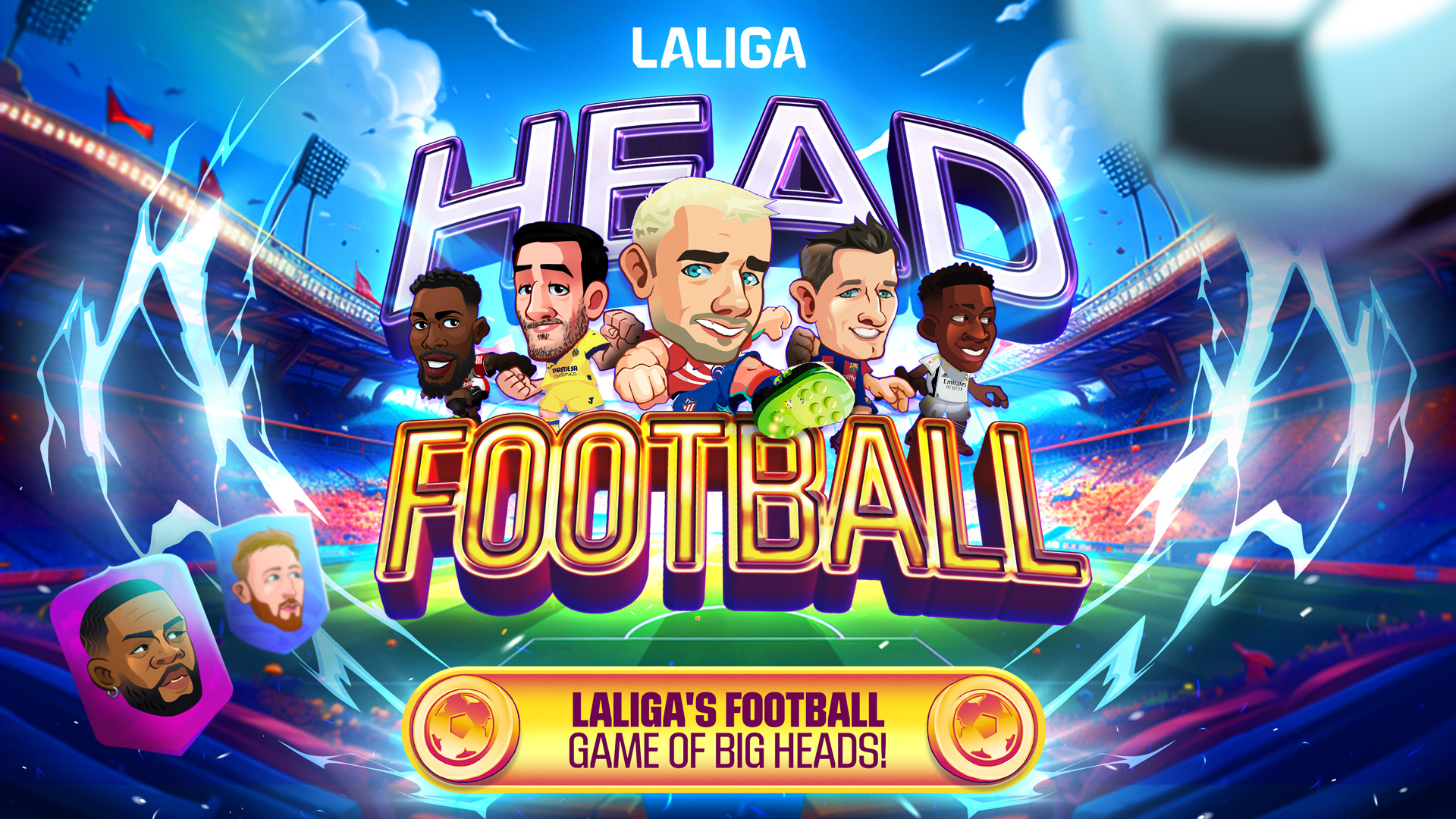اسکرین شات 1 بازی LALIGA Head Football 24/25
