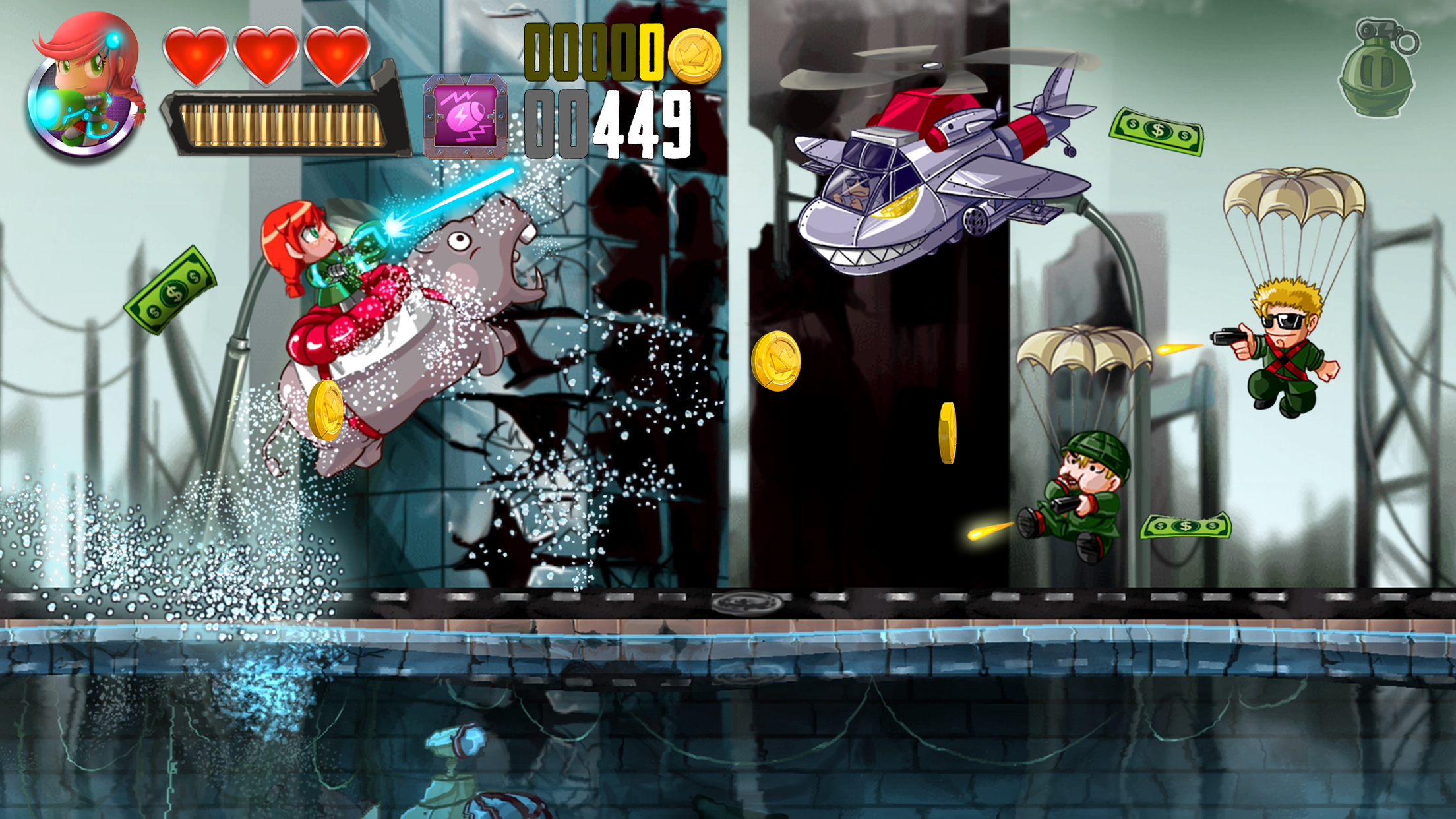 اسکرین شات بازی Ramboat - Offline Action Game 4