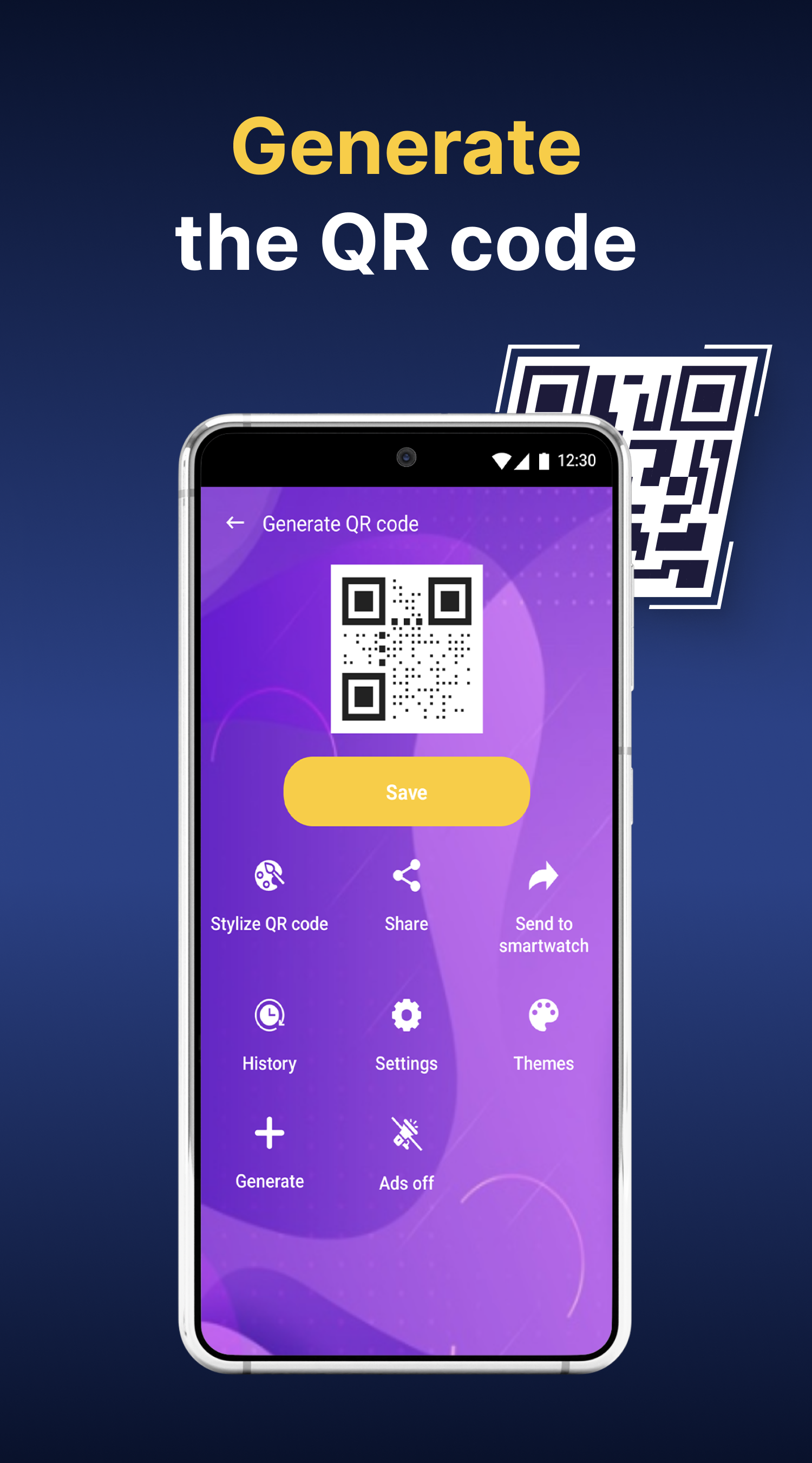 اسکرین شات 3 برنامه QR Code: Scan & Generate