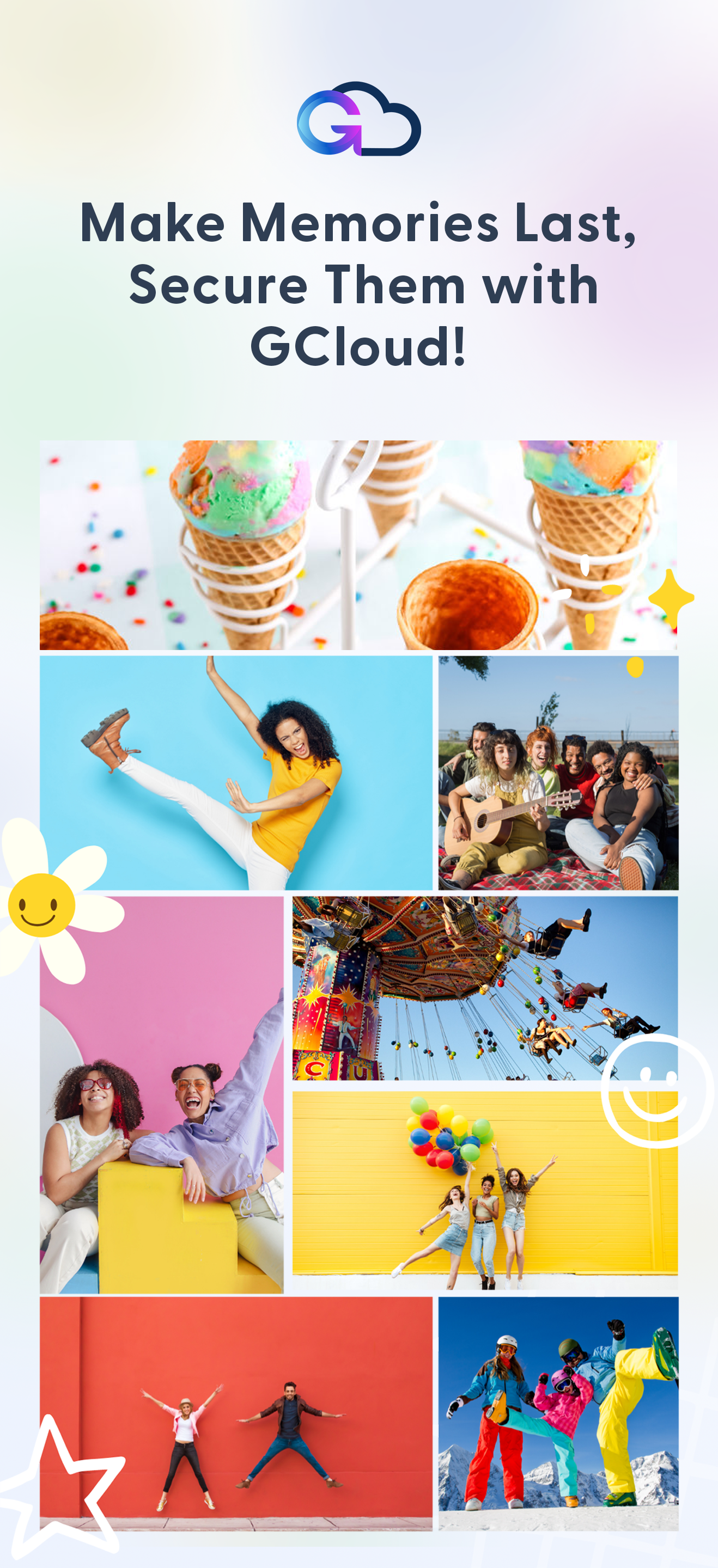 اسکرین شات 1 برنامه G Cloud Backup