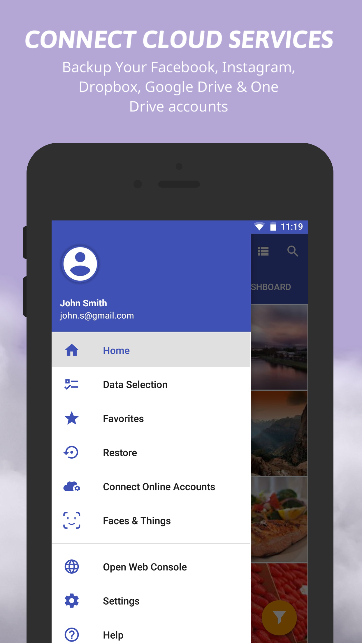 اسکرین شات 7 برنامه BigMIND - Cloud Backup