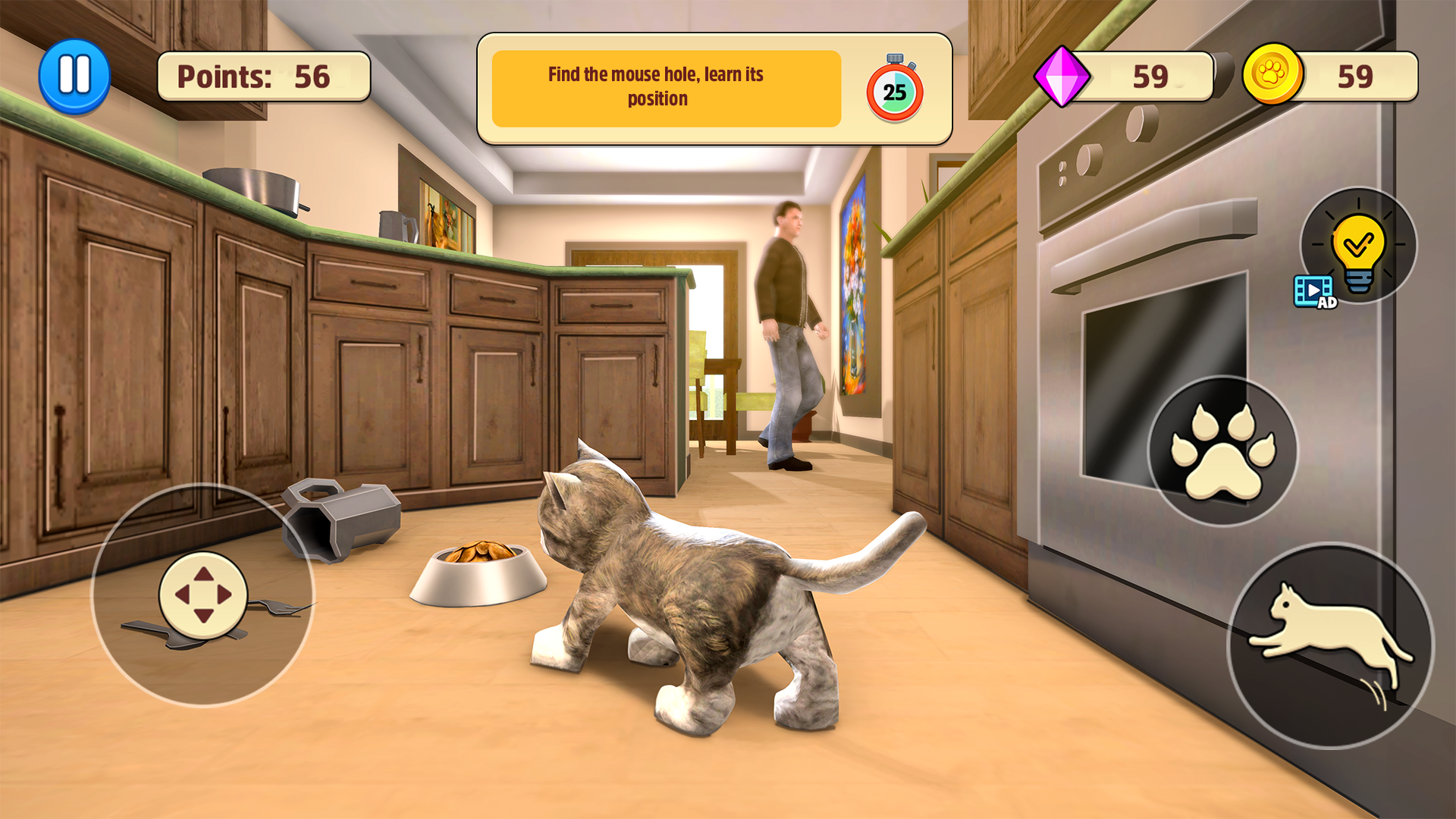 اسکرین شات 5 بازی Chaos in The House : Cat Sim