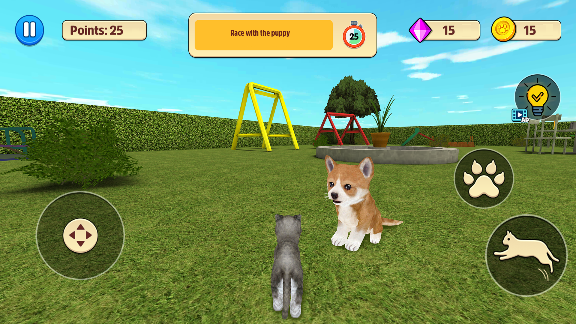 اسکرین شات 2 بازی Chaos in The House : Cat Sim