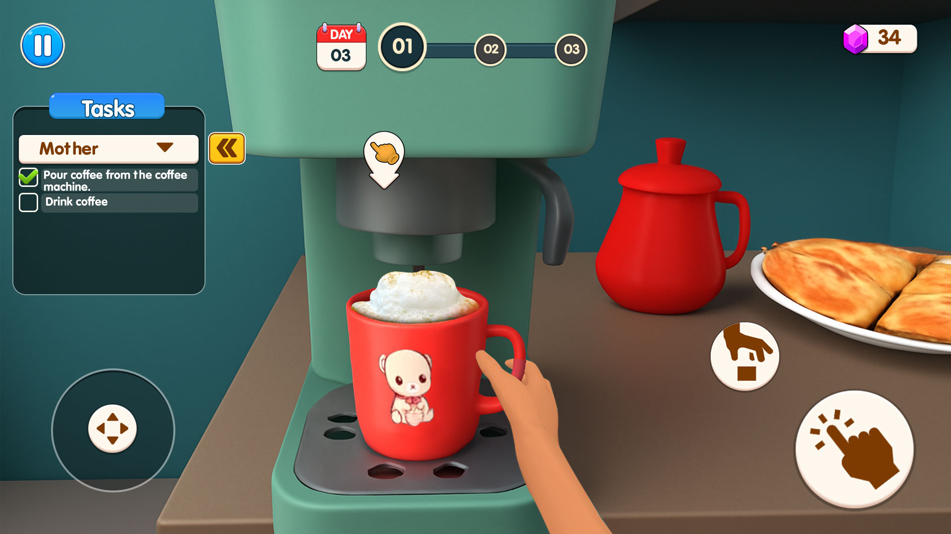 اسکرین شات 4 بازی Mother Family Life Simulator