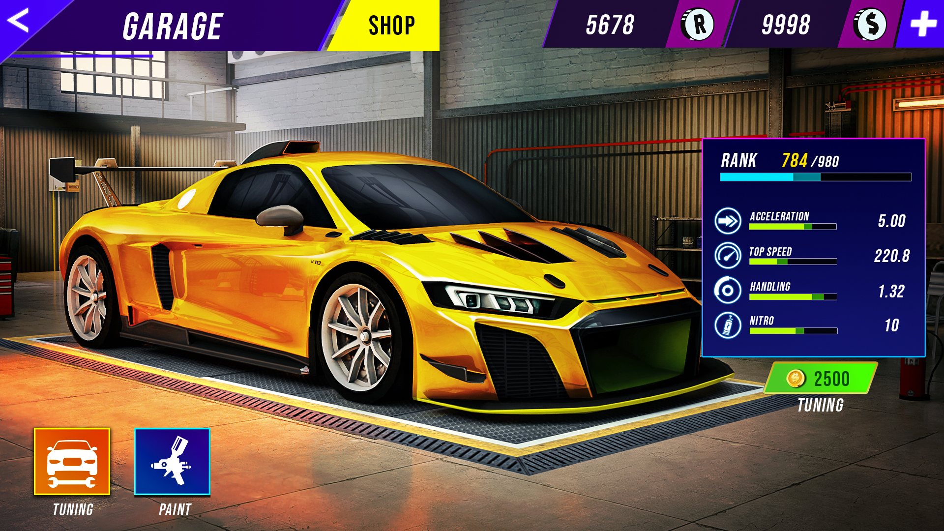 اسکرین شات 2 بازی Nitro League: Car Racing Games