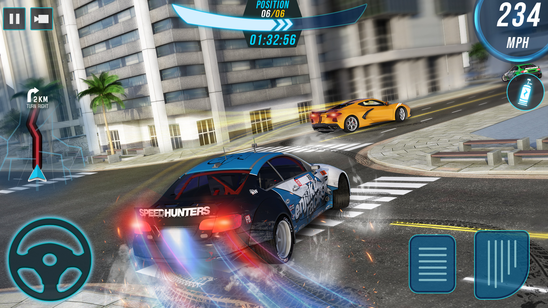 اسکرین شات 5 بازی Nitro League: Car Racing Games