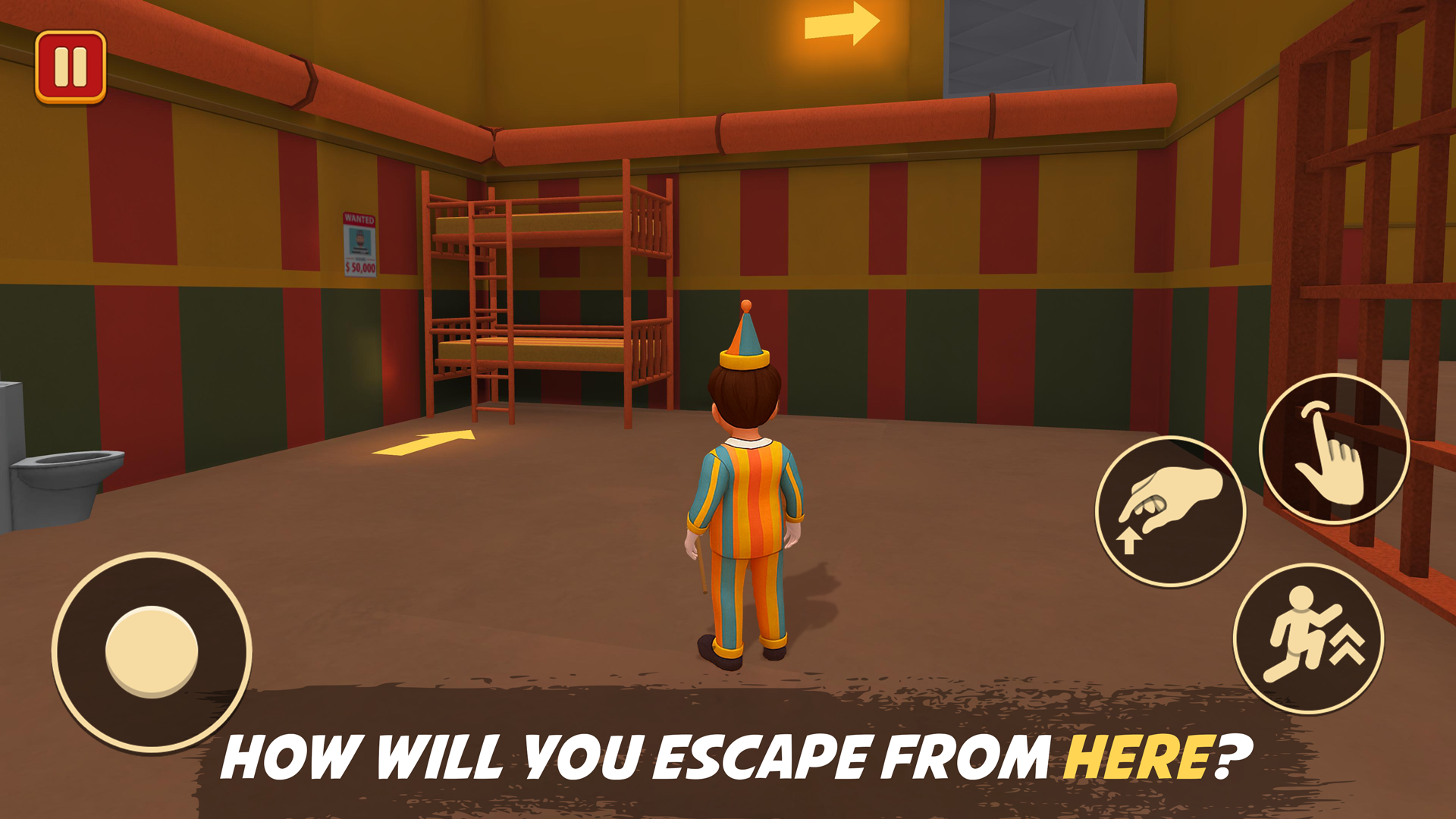 اسکرین شات 1 بازی Prison Escape Obby Run