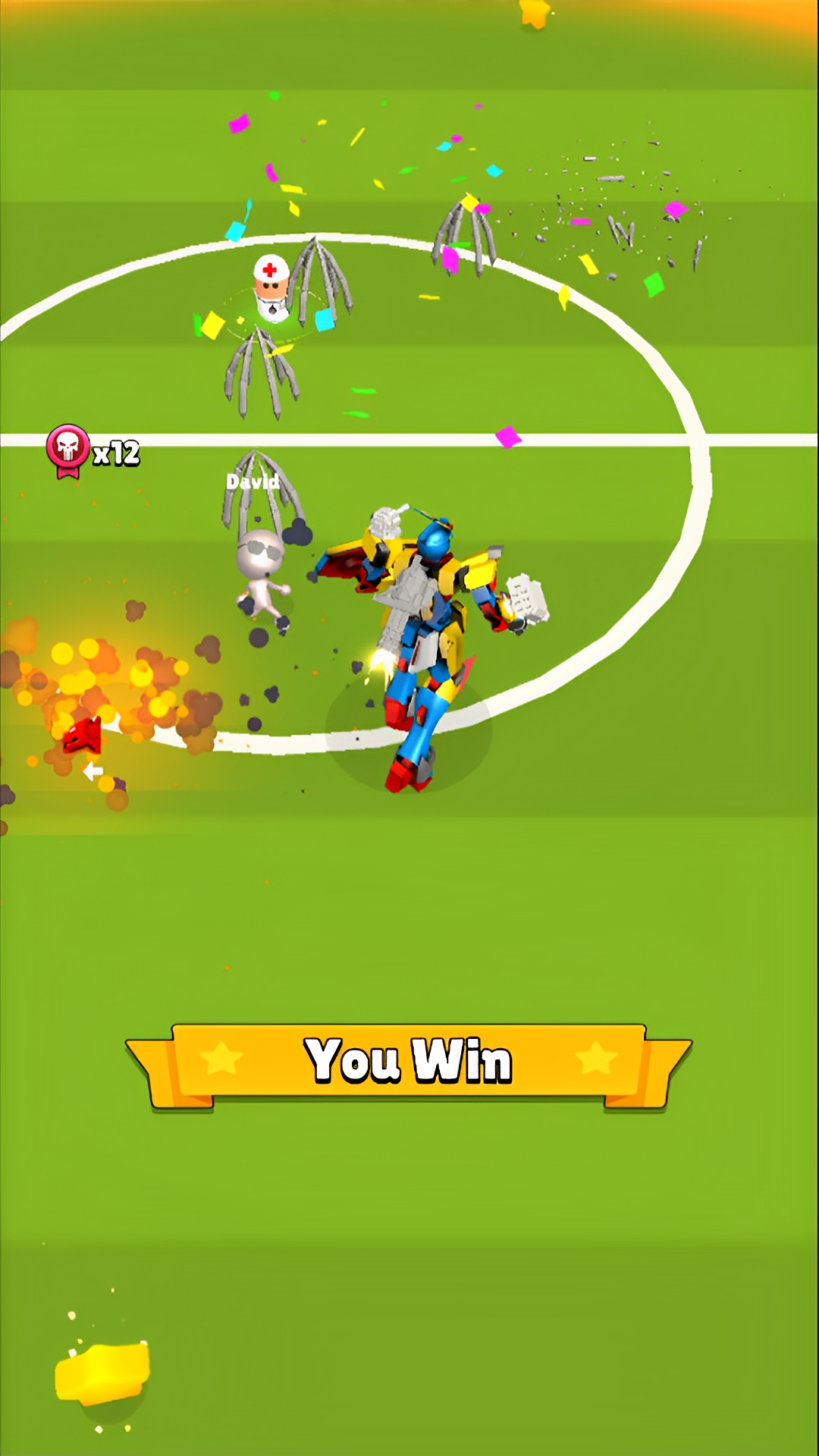اسکرین شات 2 بازی Fire Arena - King of Monsters