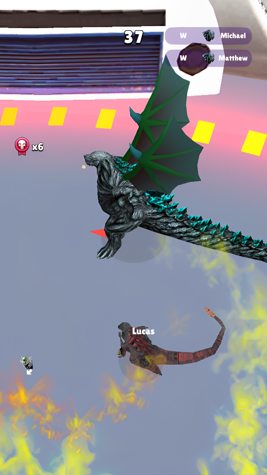 اسکرین شات 4 بازی Fire Arena - King of Monsters