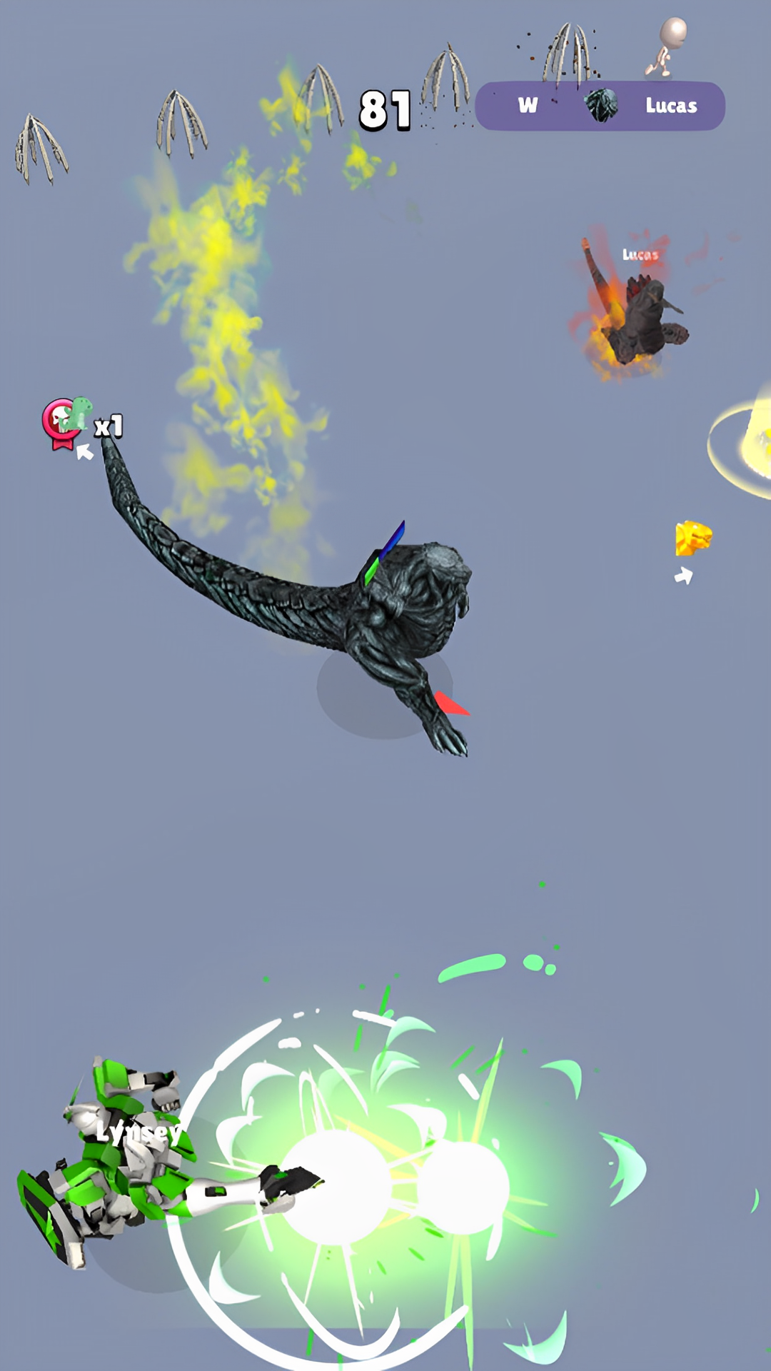 اسکرین شات 5 بازی Fire Arena - King of Monsters