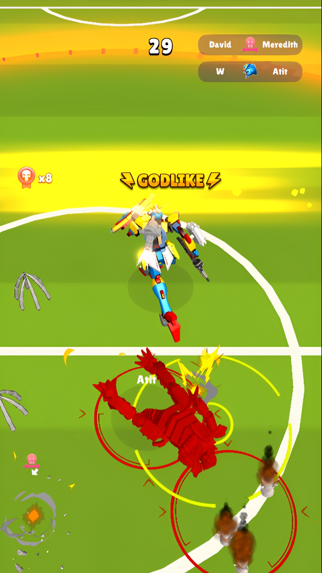 اسکرین شات 3 بازی Fire Arena - King of Monsters