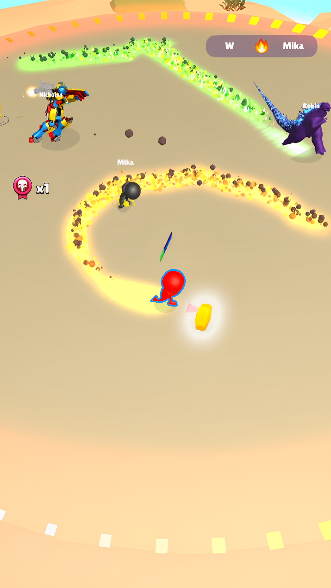 اسکرین شات 1 بازی Fire Arena - King of Monsters