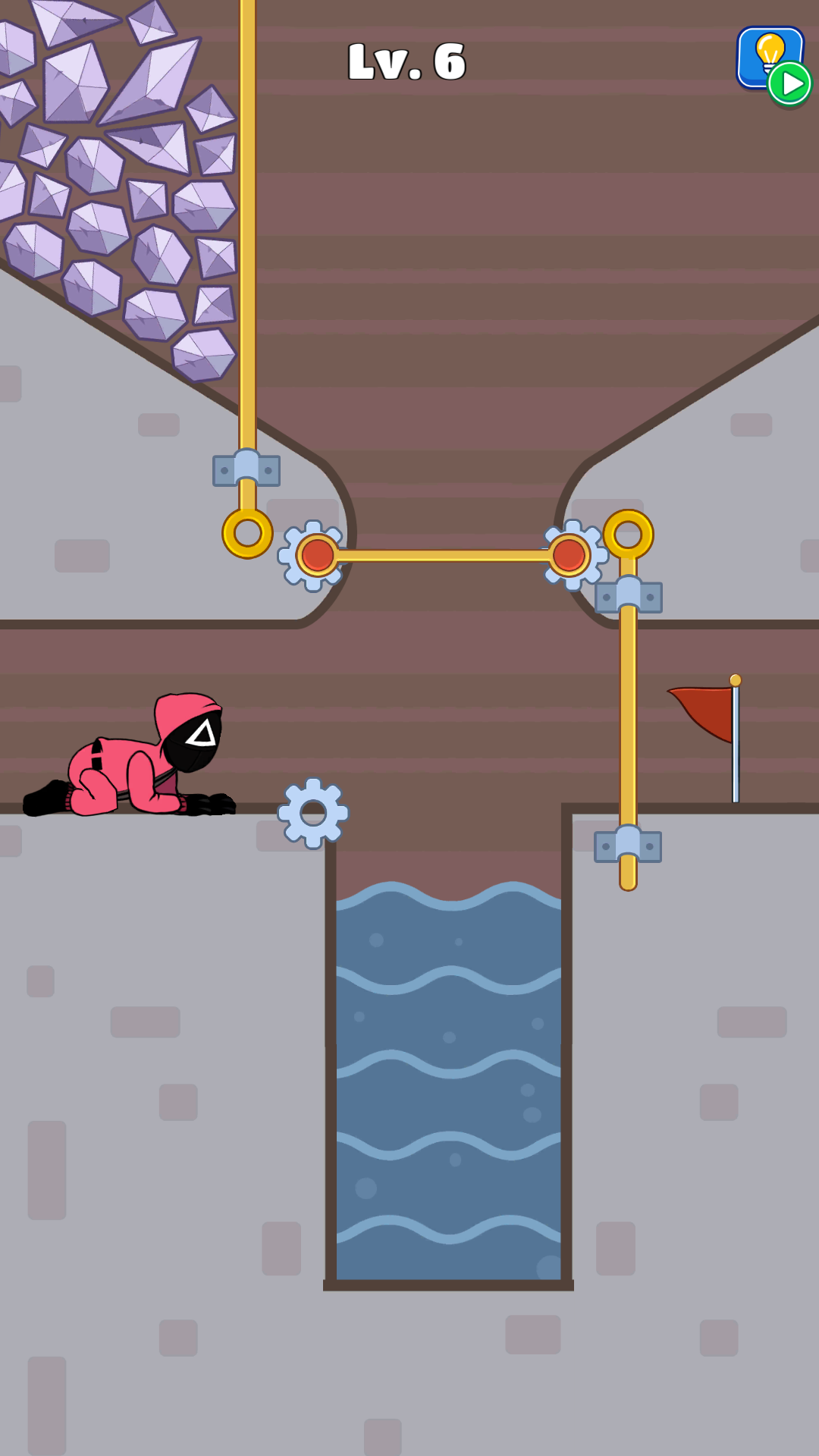 اسکرین شات 1 بازی Prison Escape: Pin Puzzle