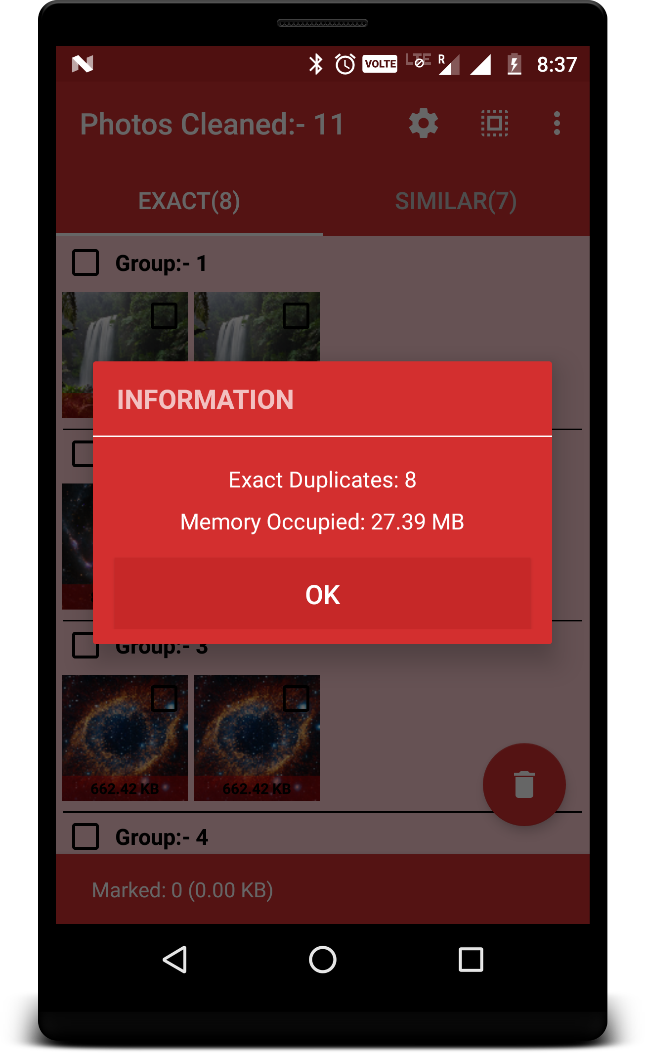 اسکرین شات 3 برنامه Duplicate Photo Finder