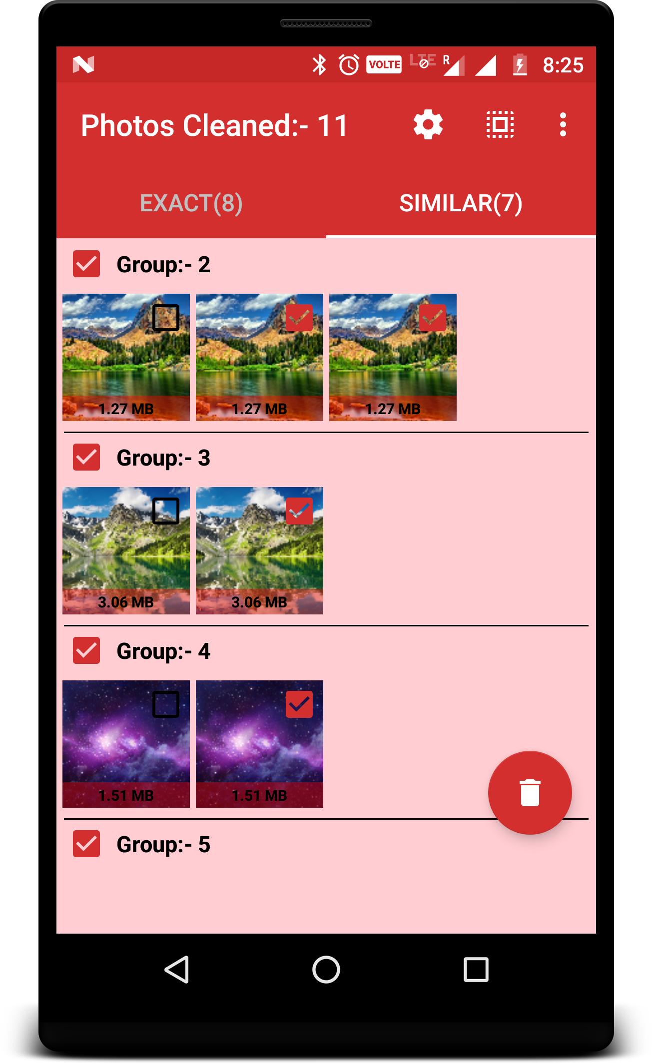 اسکرین شات 6 برنامه Duplicate Photo Finder