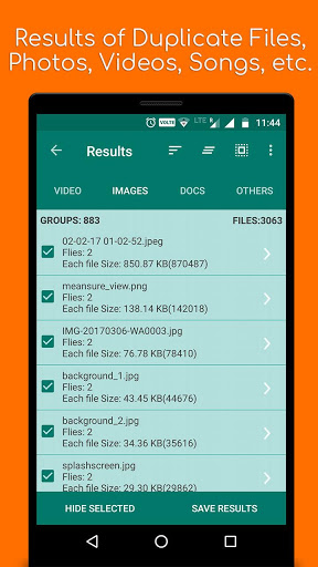 اسکرین شات 3 برنامه Duplicate Photo Video Remover