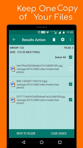 اسکرین شات 2 برنامه Duplicate Photo Video Remover