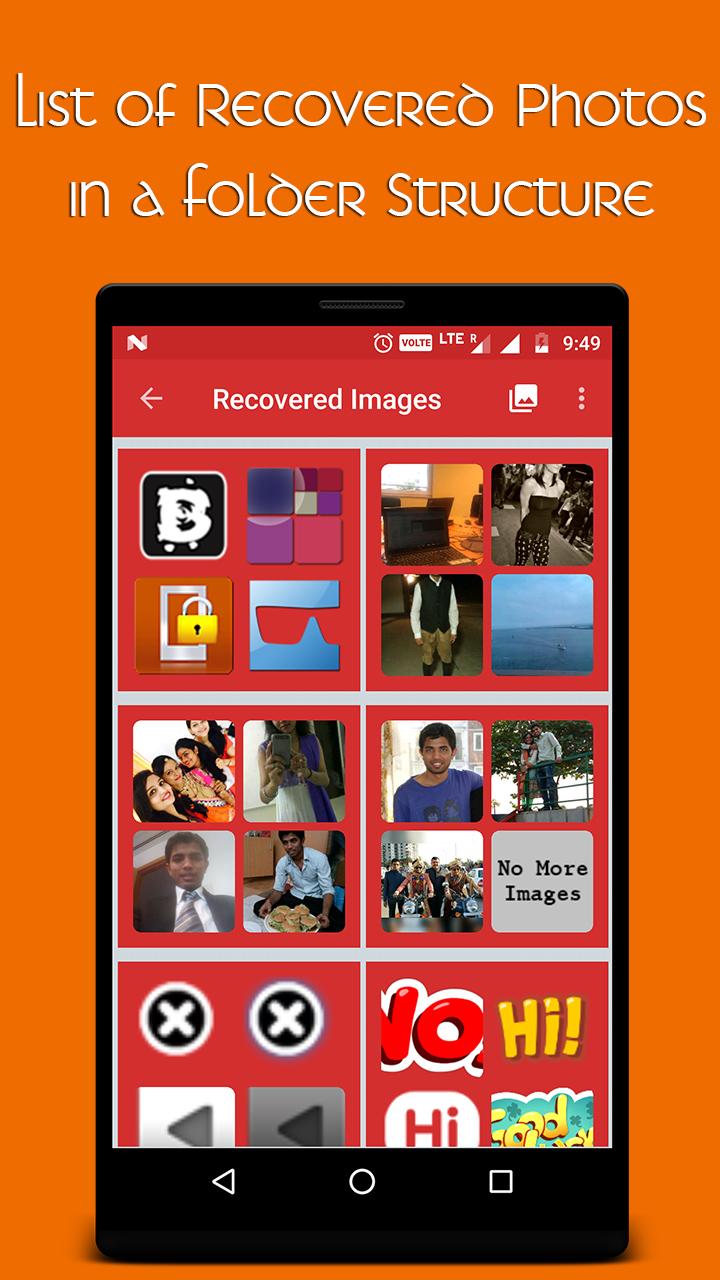 اسکرین شات 5 برنامه Recycle Bin for Photos