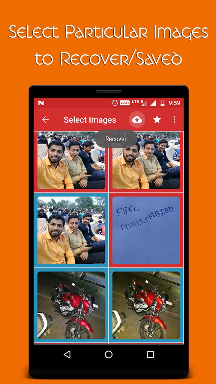 اسکرین شات 4 برنامه Recycle Bin for Photos