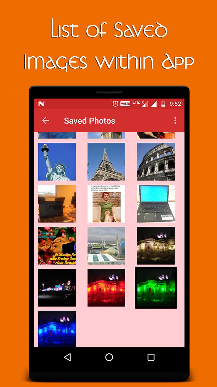 اسکرین شات 2 برنامه Recycle Bin for Photos