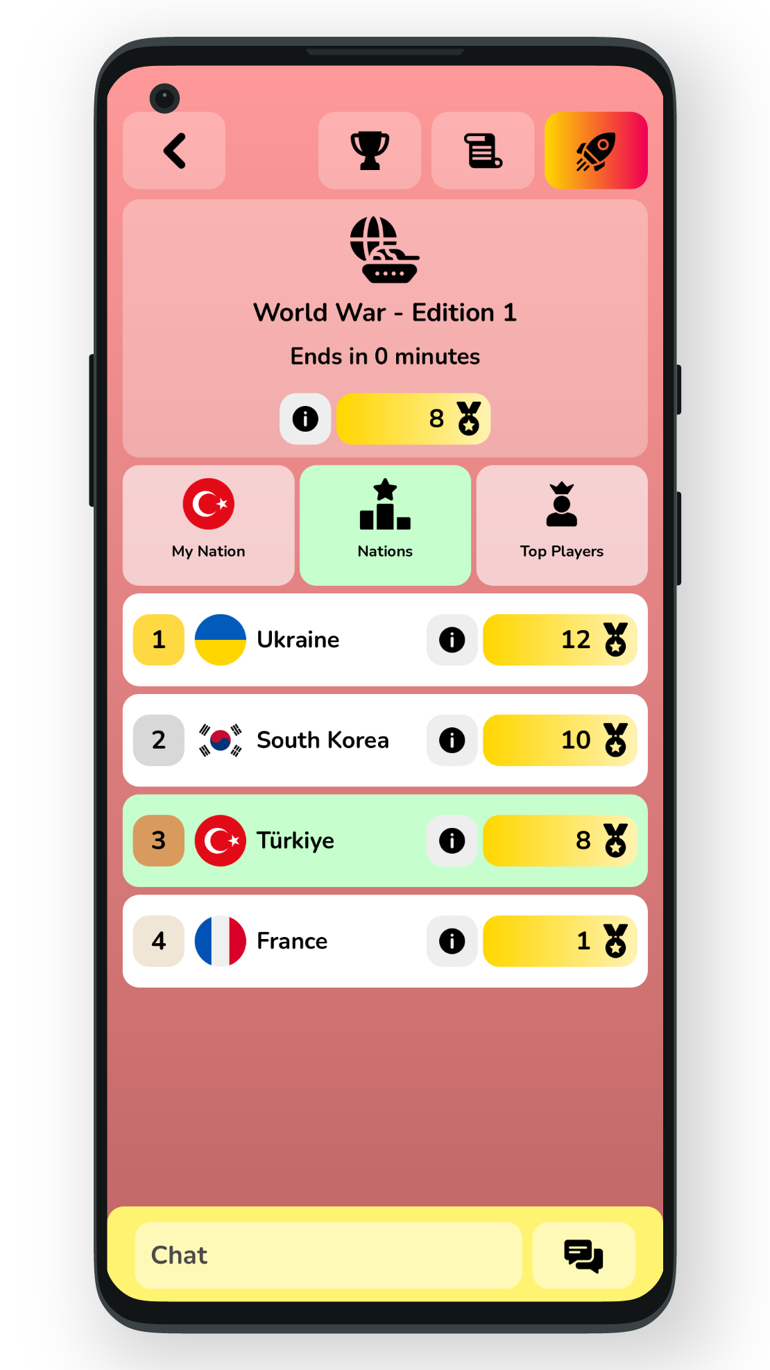 اسکرین شات 2 بازی Geofast: Battle of Nations