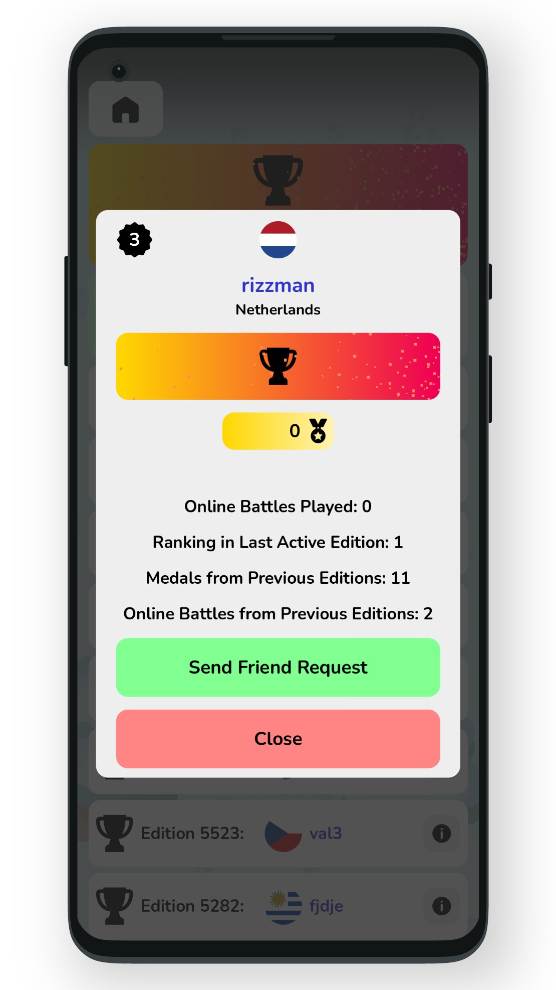 اسکرین شات 7 بازی Geofast: Battle of Nations
