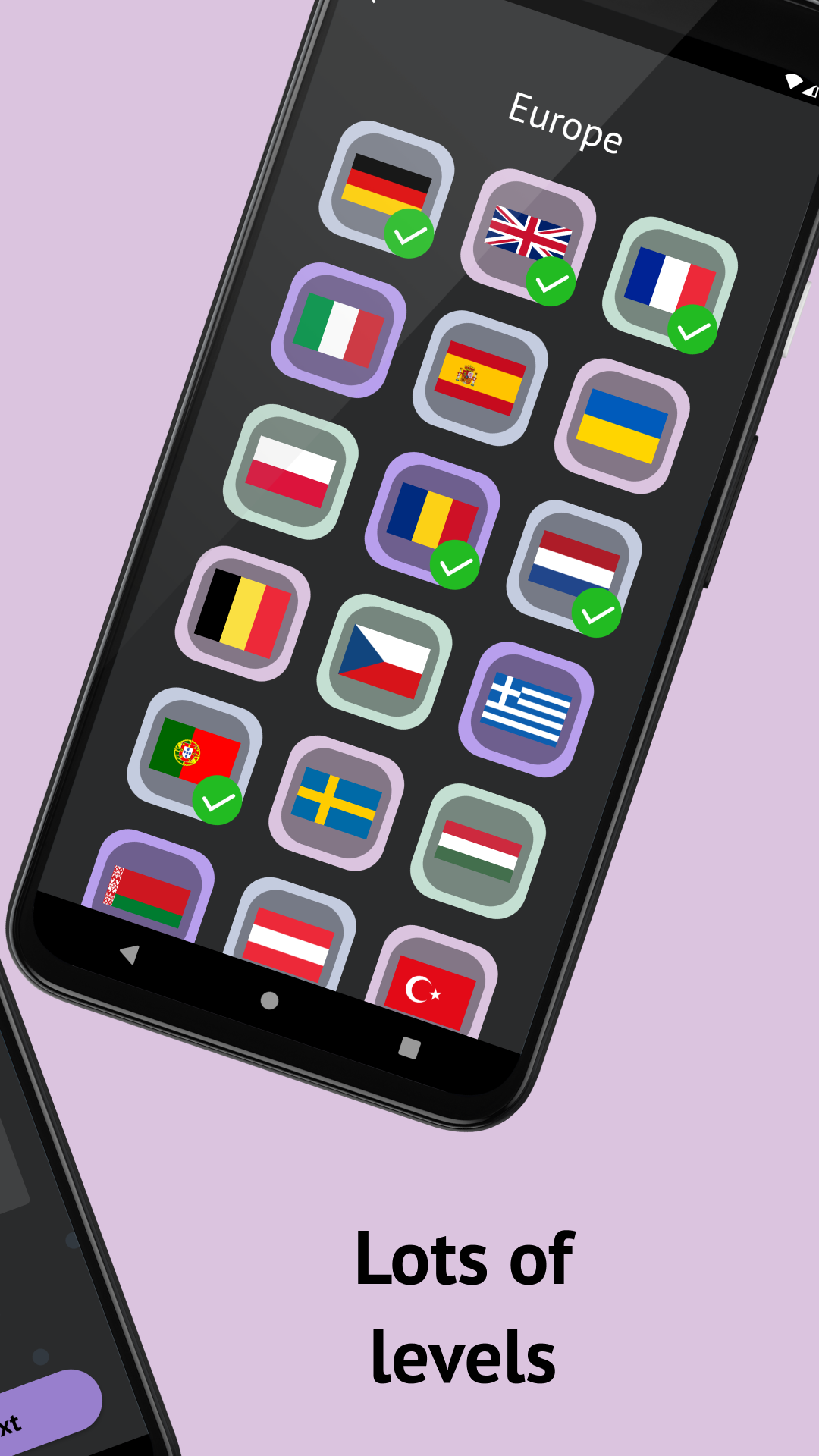 اسکرین شات 2 بازی Country Flags: Geography Quiz