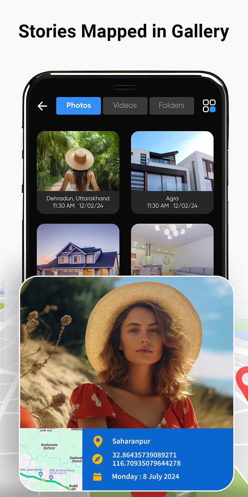 اسکرین شات 6 برنامه GeoStamp: GPS photo geotagging