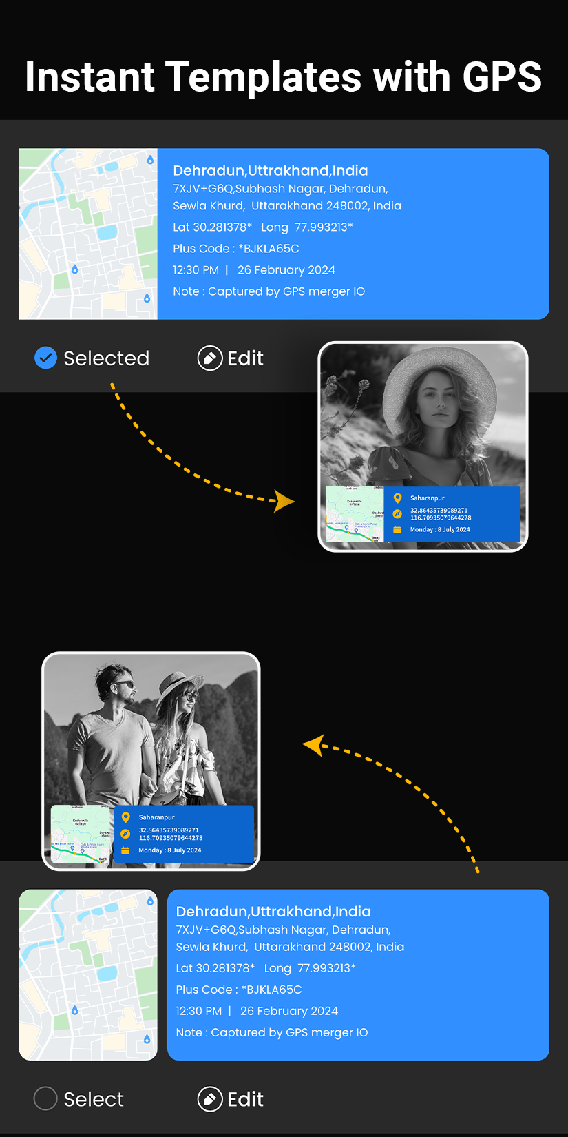 اسکرین شات 7 برنامه GeoStamp: GPS photo geotagging