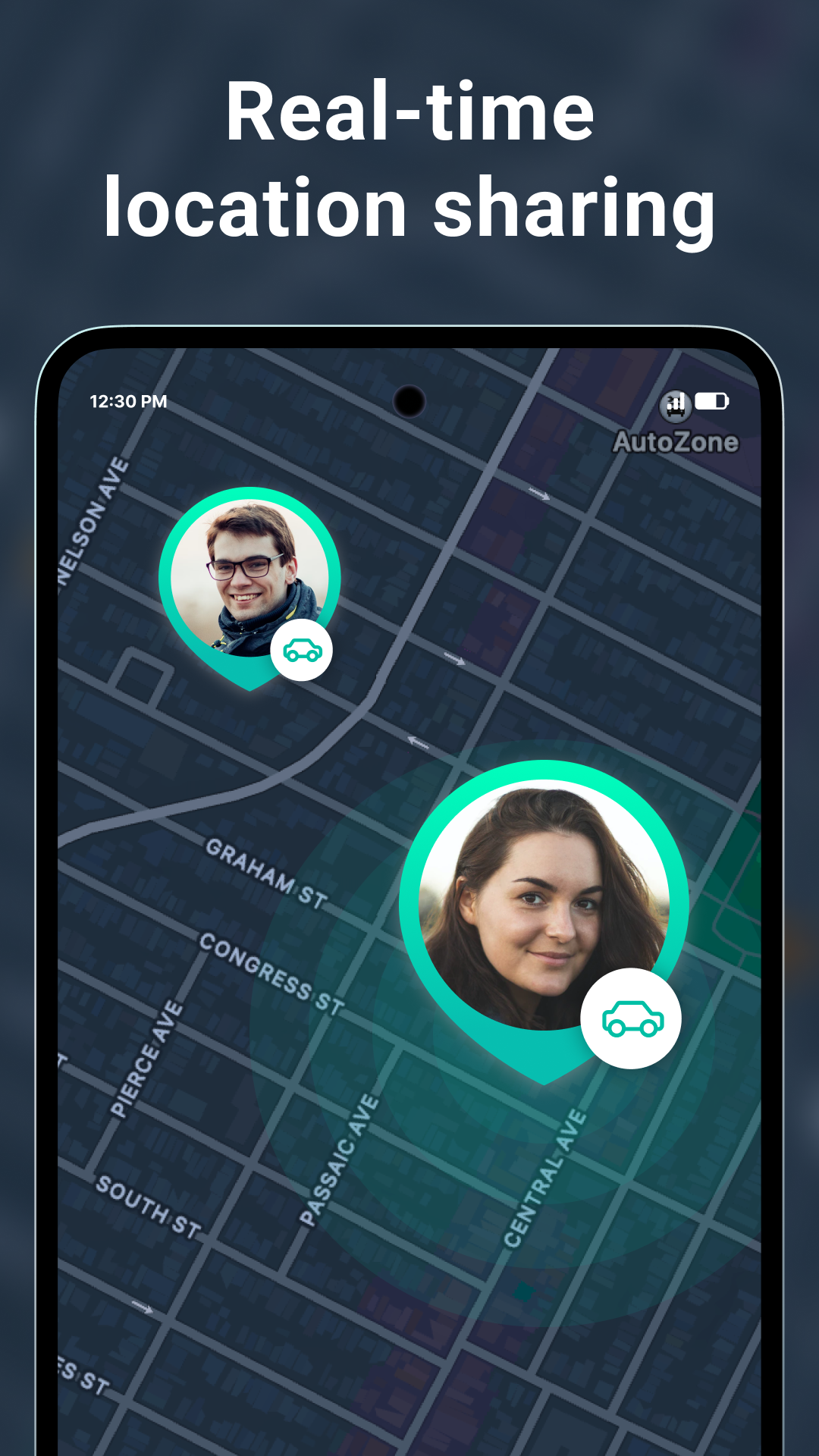 اسکرین شات 1 برنامه Geozilla - Family GPS Locator