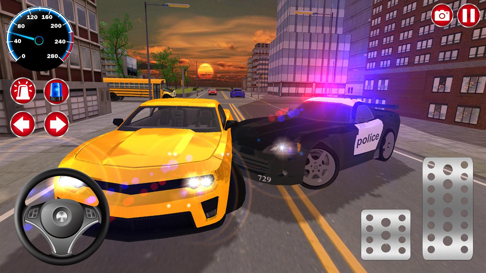 اسکرین شات 4 بازی Real Police Car Driving 2023