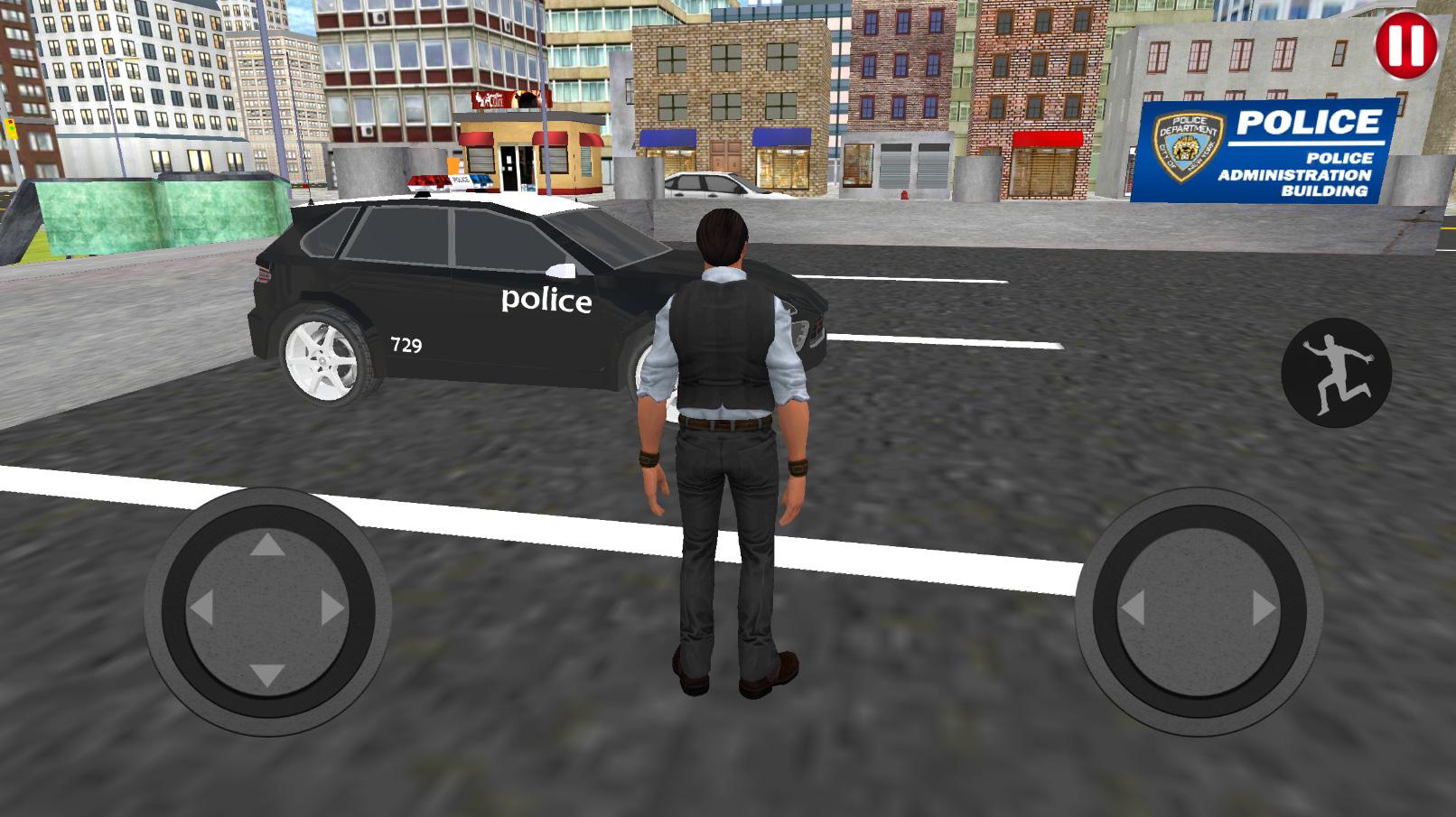 اسکرین شات 2 بازی Real Police Car Driving 2023