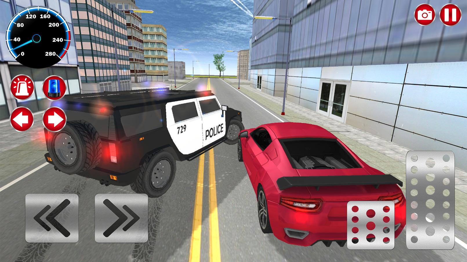 اسکرین شات 5 بازی Real Police Car Driving 2023