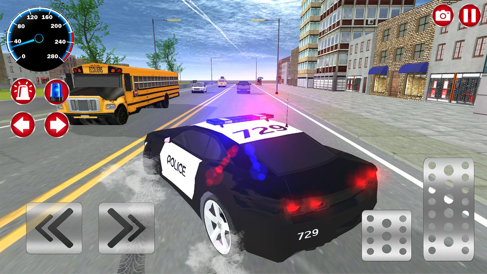 اسکرین شات 1 بازی Real Police Car Driving 2023