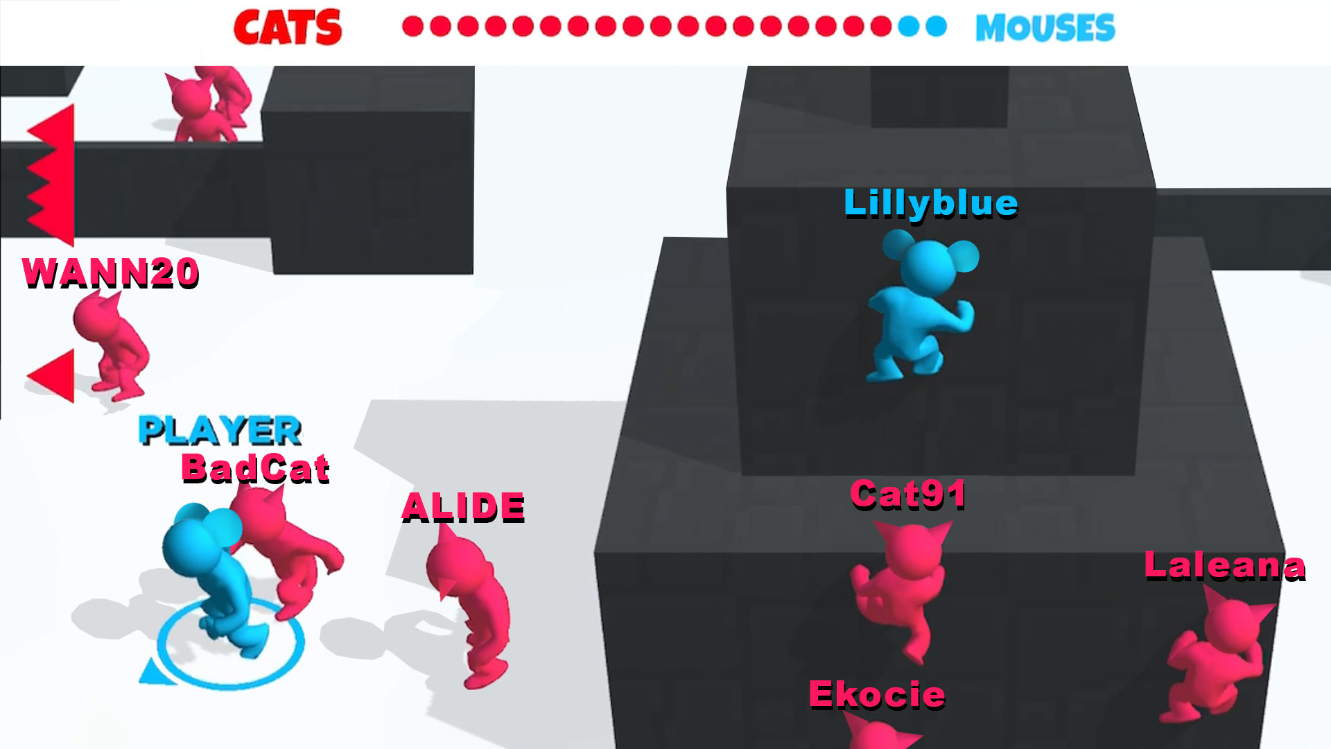 اسکرین شات 6 بازی Cat & Mouse .io: Chase The Rat