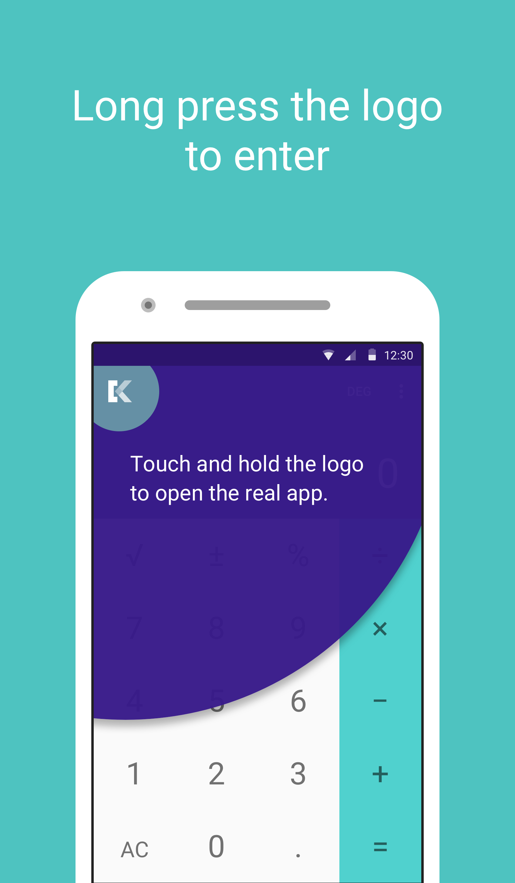 اسکرین شات 2 برنامه Calculator Photo Vault: Hide P