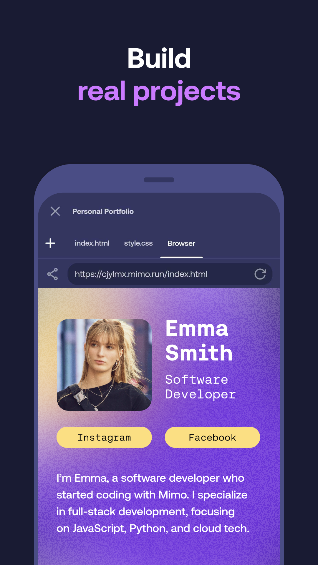 اسکرین شات 4 برنامه Learn Coding/Programming: Mimo