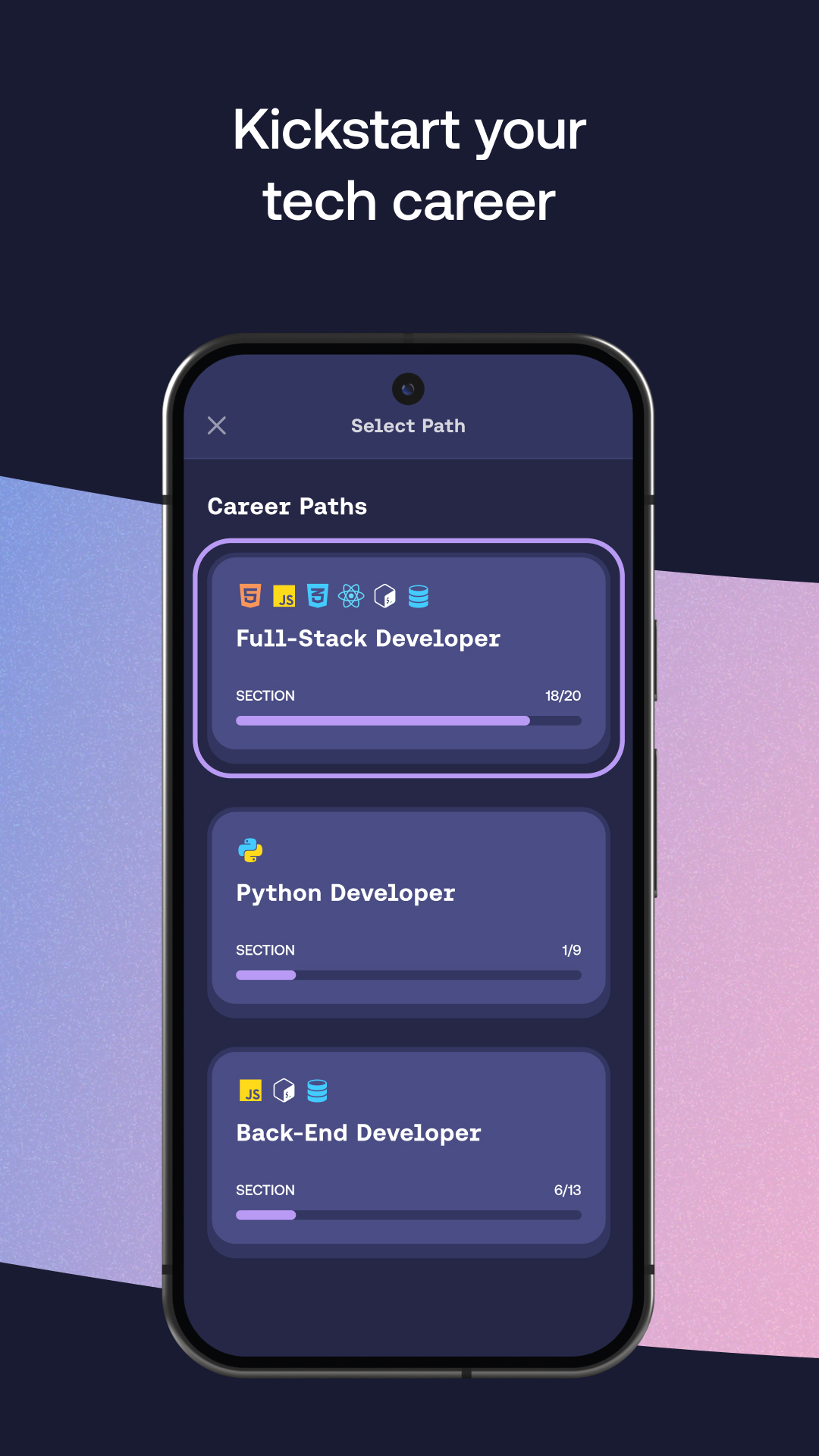 اسکرین شات 6 برنامه Mimo: Learn Coding/Programming