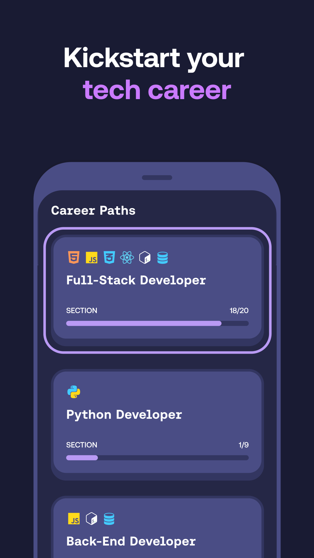 اسکرین شات 6 برنامه Learn Coding/Programming: Mimo