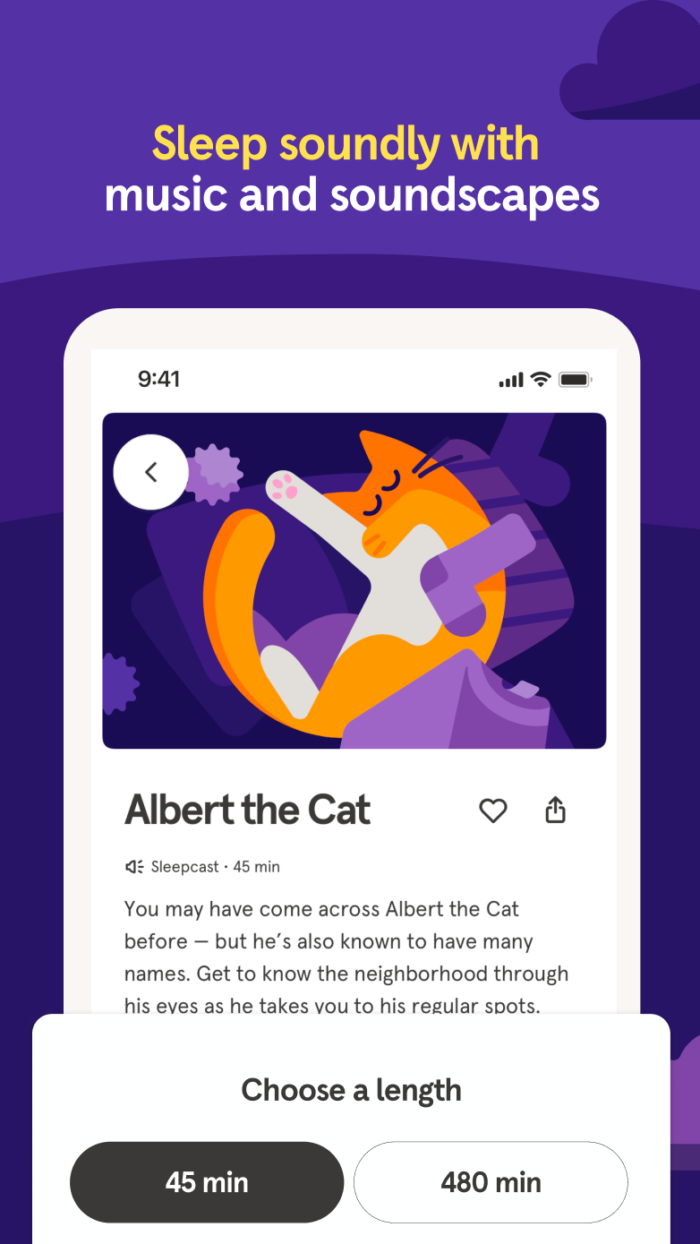 اسکرین شات 3 برنامه Headspace: Sleep and Anxiety