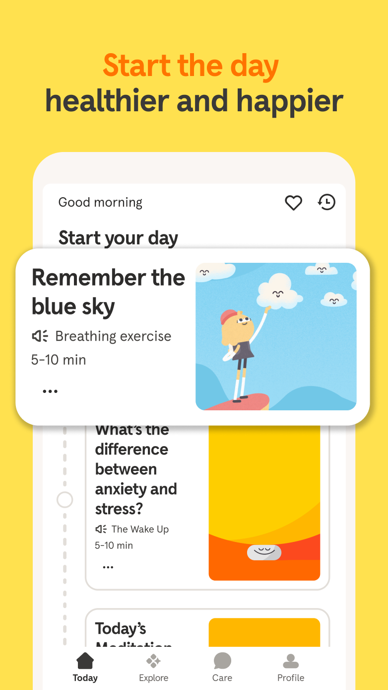 اسکرین شات 6 برنامه Headspace: Meditation & Health
