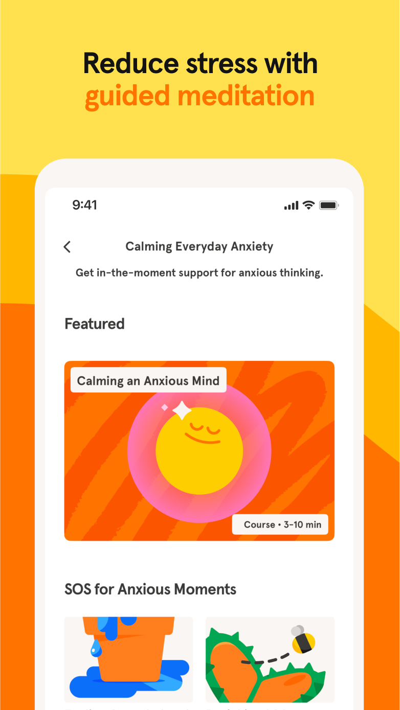 اسکرین شات 4 برنامه Headspace: Meditation & Health