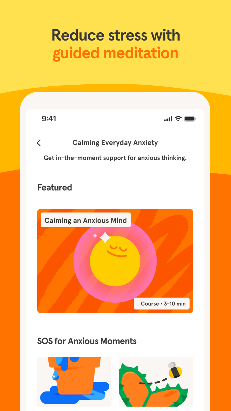 اسکرین شات 3 برنامه Headspace: Meditation & Health