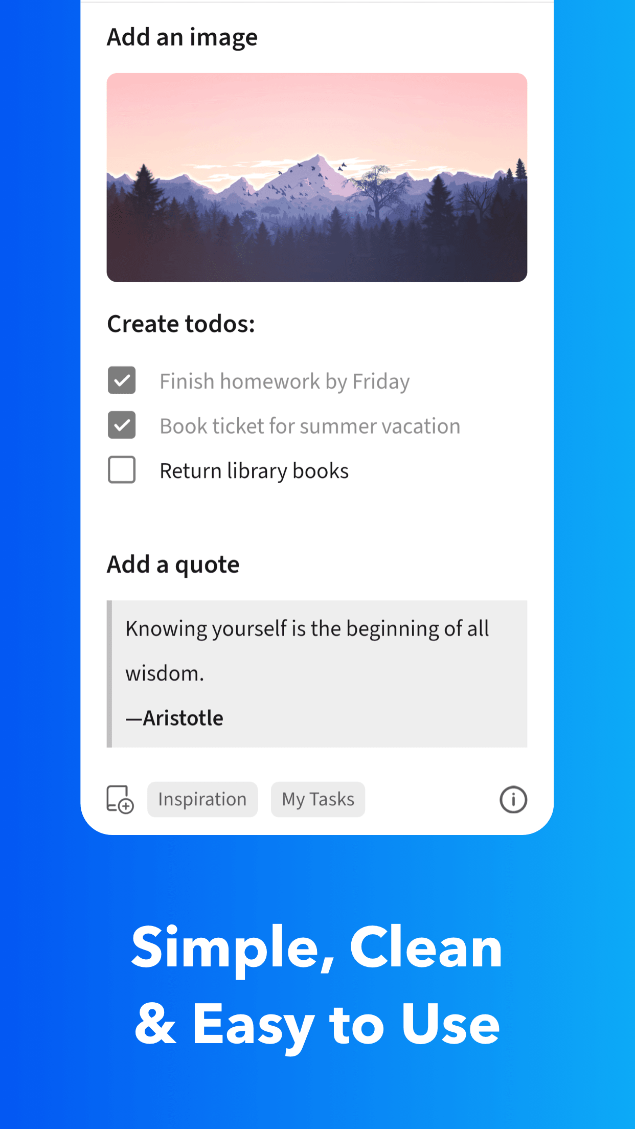 اسکرین شات 2 برنامه UpNote - notes, diary, journal