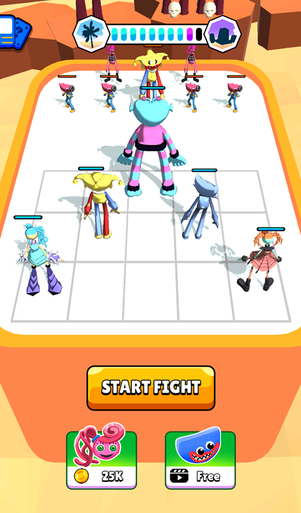 اسکرین شات 1 بازی Merge Fusion: Monster Playtime